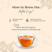 Elixir Tea Orthodox Premium Assam Tea, Handcrafted
